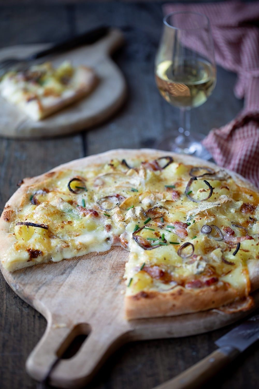 Pizza base crème fraîche